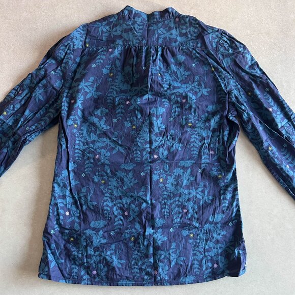 Star Print Pleated Blouse Shirt ASO Luna Lovegood - Picture 4 of 5